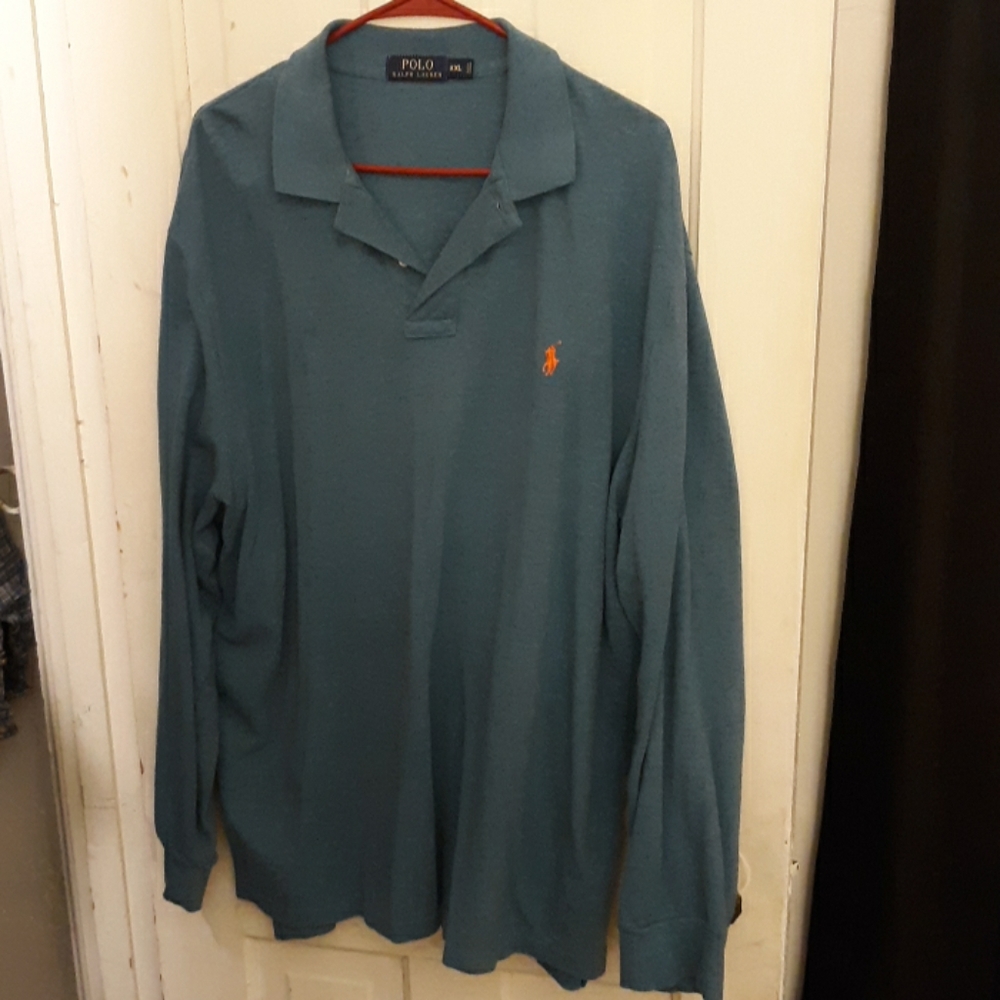 Long sleeve polo shirt
